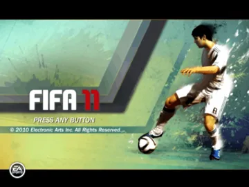 FIFA Soccer 11 screen shot title